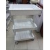 Косметологическая тележка MZT-084 белая